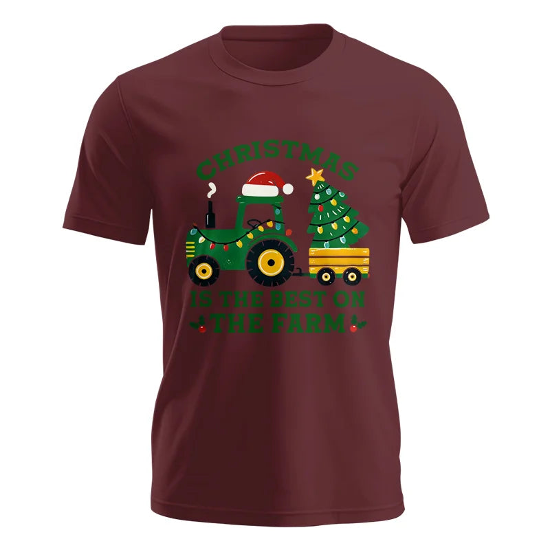 Image of Christmas Is The Best On The Farm - Unisex Jersey Short Sleeve Tee