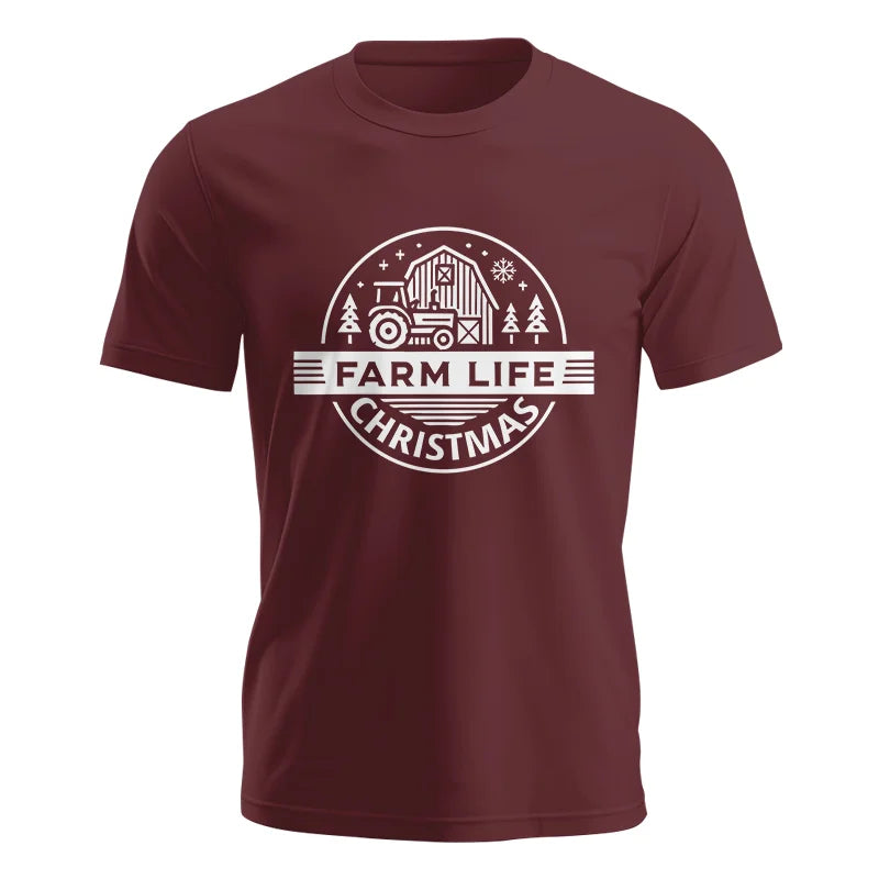 Image of Farm Life Christmas 1 - Unisex Jersey Short Sleeve Tee