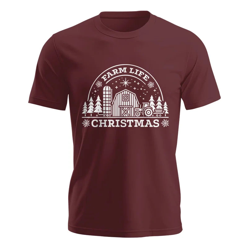 Image of Farm Life Christmas 4 - Unisex Jersey Short Sleeve Tee