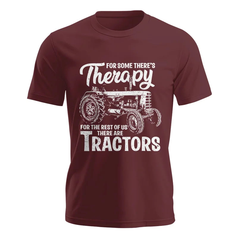 Funny Farmer Therapy Vintage Tractor Lover - Unisex Jersey Short Sleeve Tee