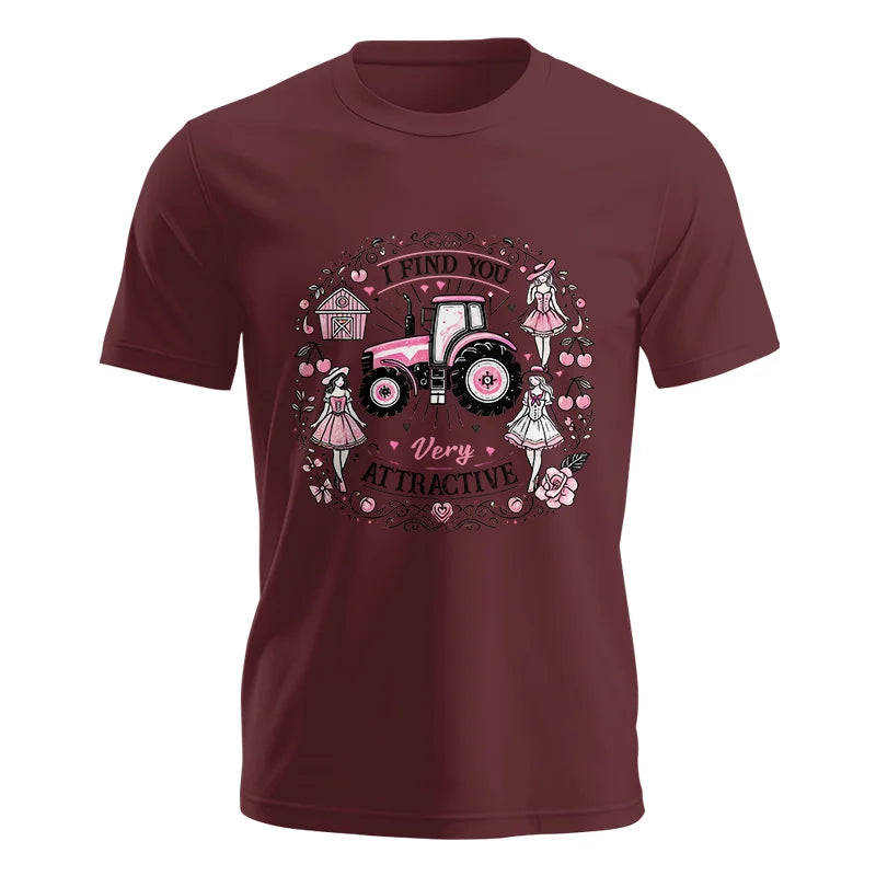 Image of I Find You Very Attractive Pink Cherry - Unisex Jersey Short Sleeve Tee