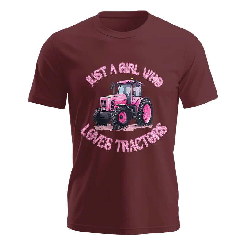 Just A Girl Who Loves Tractors 1 - Unisex Jersey Short Sleeve Tee