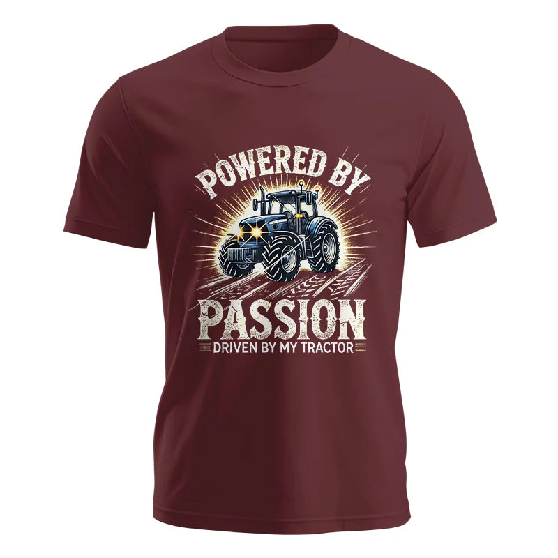 Powered By Passion Driven By My Tractor - Unisex Jersey Short Sleeve Tee