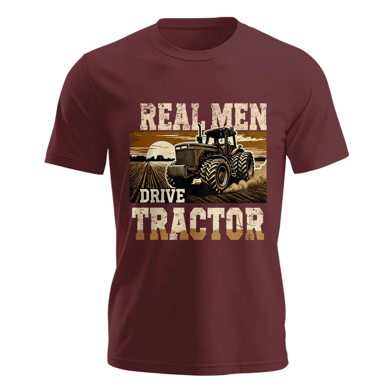 Real Men Drive Tractor - Unisex Jersey Short Sleeve Tee