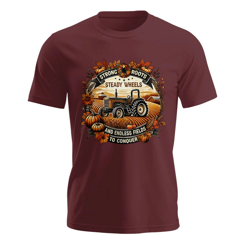 Thanksgiving Farmer Endless Fields To Conquer 1 - Unisex Jersey Short Sleeve Tee