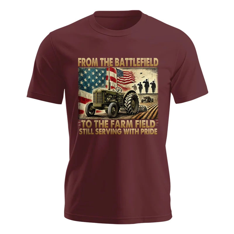 Veteran Farmer From The Battlefield To The Farm Field 1 - Unisex Jersey Short Sleeve Tee