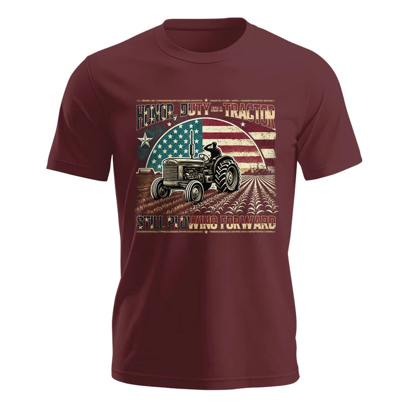 Veteran Farmer Honor Duty And A Tractor 1 - Unisex Jersey Short Sleeve Tee