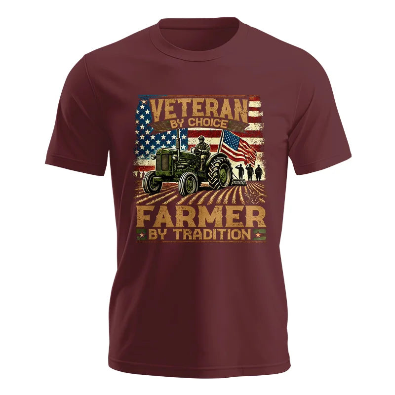 Image of Veteran Farmer Veteran By Choice_Farmer By Tradition - Unisex Jersey Short Sleeve Tee