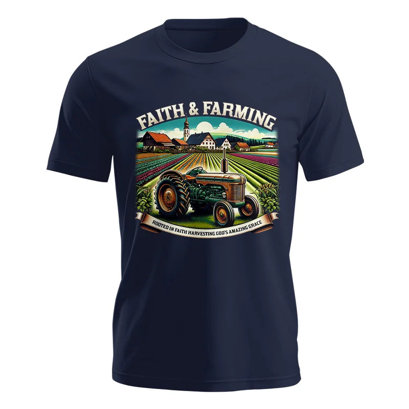 Image of Faith And Farming 4 - Unisex Jersey Short Sleeve Tee