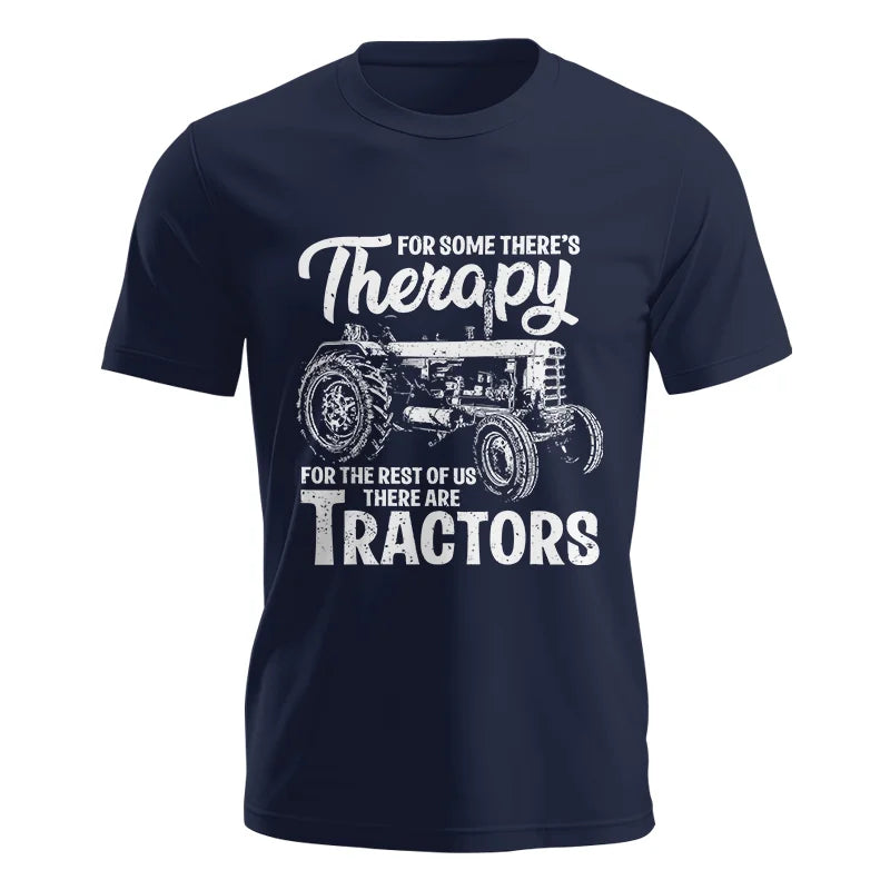 Funny Farmer Therapy Vintage Tractor Lover - Unisex Jersey Short Sleeve Tee