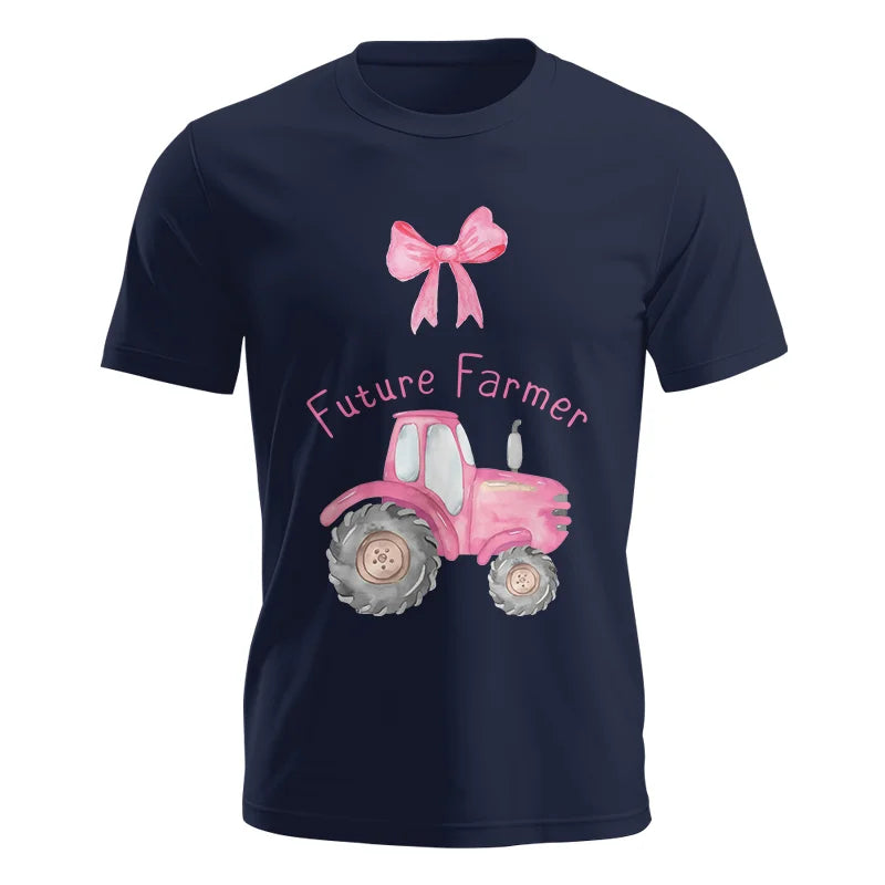 Image of Pink Tractor For Future Farmer - Unisex Jersey Short Sleeve Tee