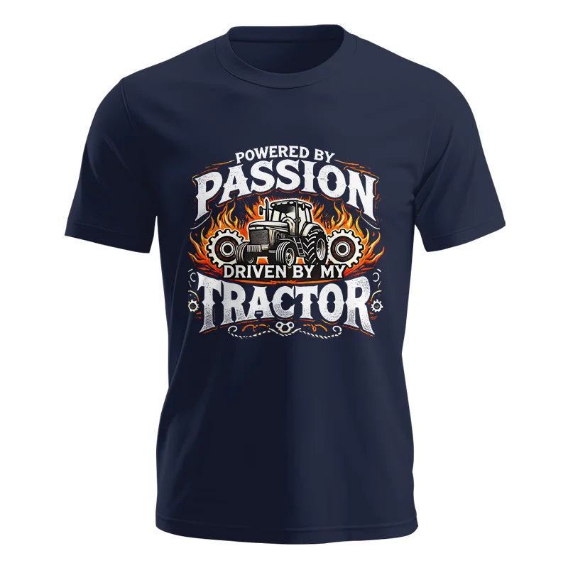 Powered By Passion Driven By My Tractor 1 - Unisex Jersey Short Sleeve Tee