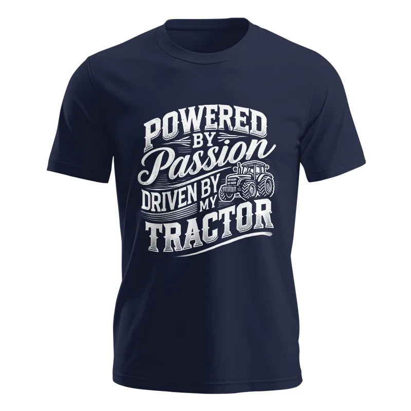 Powered By Passion Driven By My Tractor 2 - Unisex Jersey Short Sleeve Tee