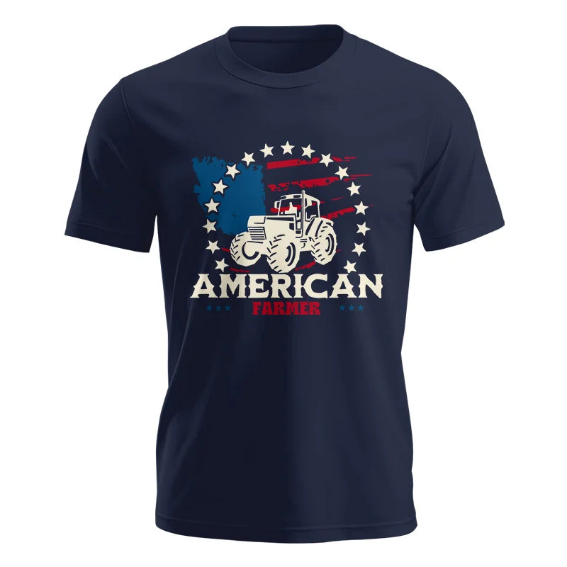 Proud To Be An American Farmer Citizen Veteran - Unisex Jersey Short Sleeve Tee