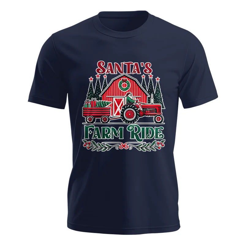 Santa's Farm Ride 1 - Unisex Jersey Short Sleeve Tee