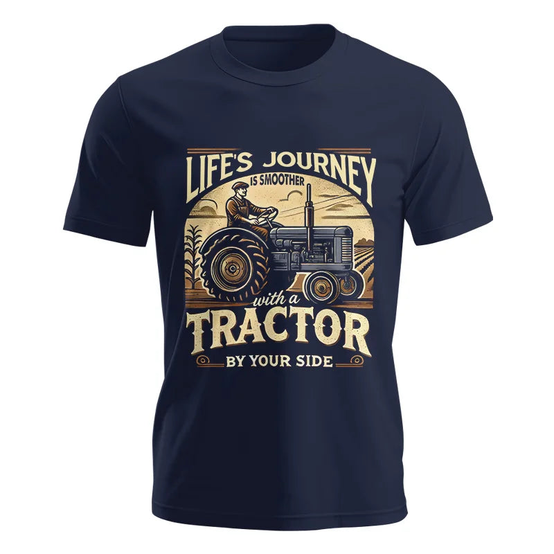 Image of Smoother With A Tractor By Your Side - Unisex Jersey Short Sleeve Tee