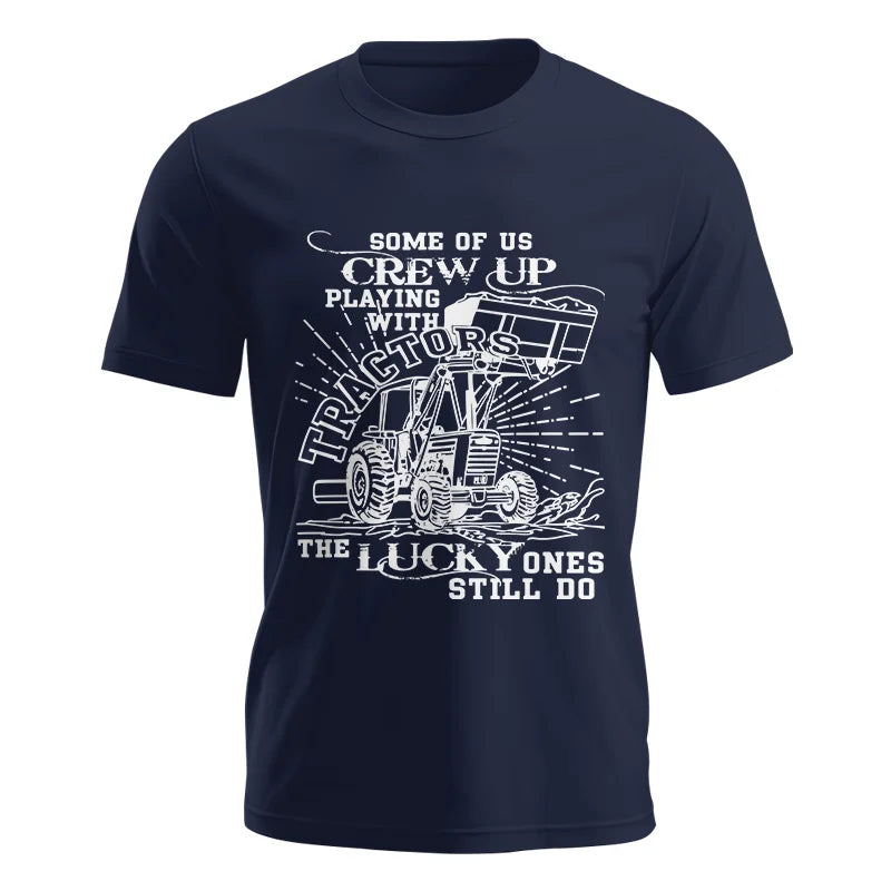 Some Of Us Grew Up Playing With Tractors 1 - Unisex Jersey Short Sleeve Tee