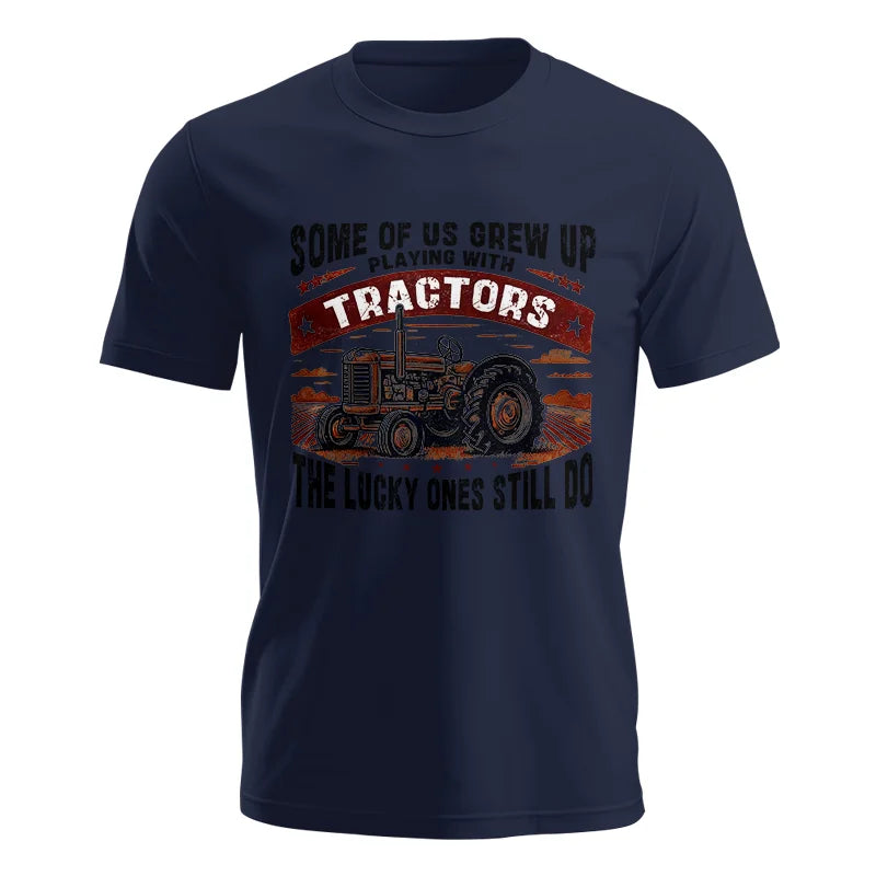 Image of Some Of Us Grew Up Playing With Tractors 2 - Unisex Jersey Short Sleeve Tee