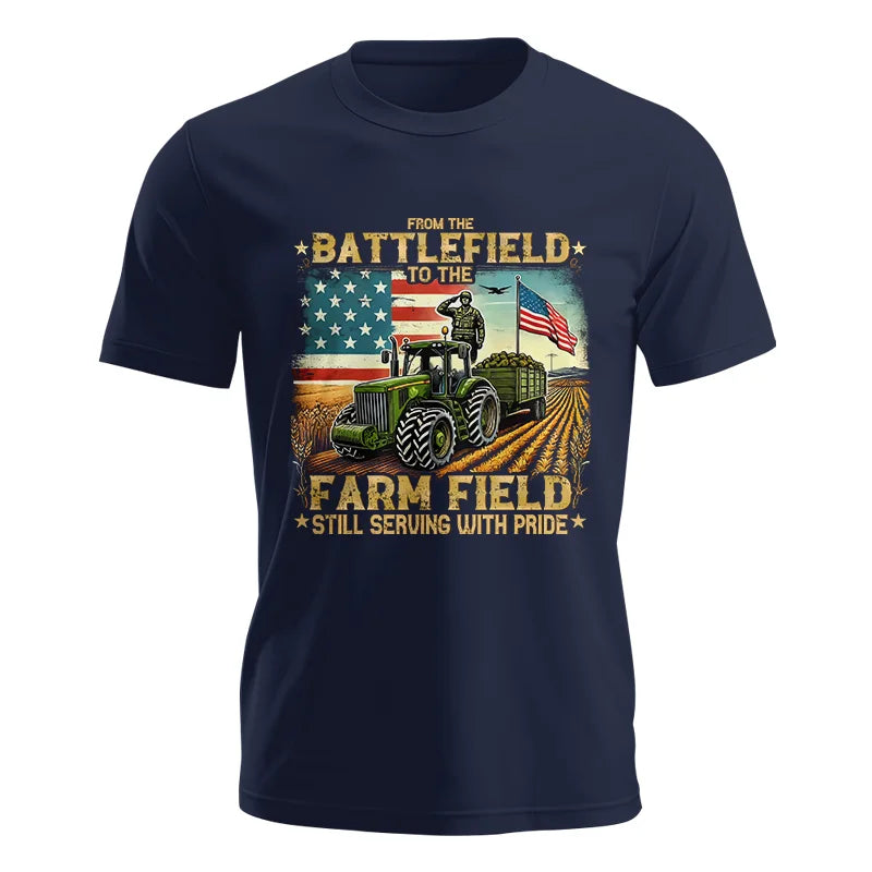 Veteran Farmer From The Battlefield To The Farm Field 2 - Unisex Jersey Short Sleeve Tee