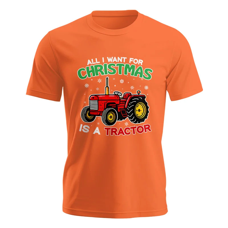 Image of All I Want For Christmas Is A Tractor - Unisex Jersey Short Sleeve Tee