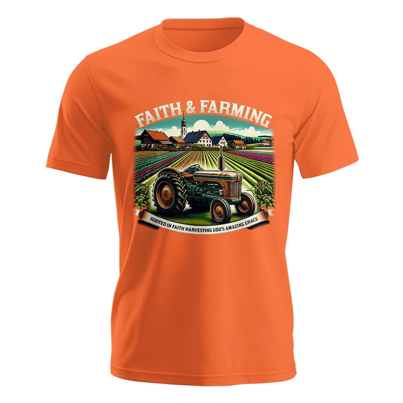 Image of Faith And Farming 4 - Unisex Jersey Short Sleeve Tee