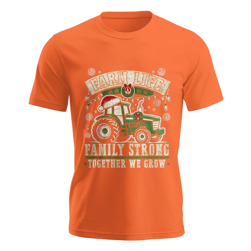 Farm Life Family Strong Together We Grow - Unisex Jersey Short Sleeve Tee