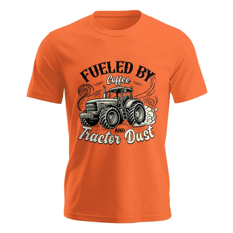 Image of Fueled By Coffee And Tractor Dust 2 - Unisex Jersey Short Sleeve Tee