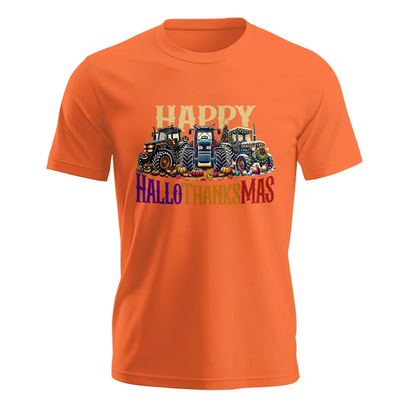 Happy HalloThanksMas - Unisex Jersey Short Sleeve Tee