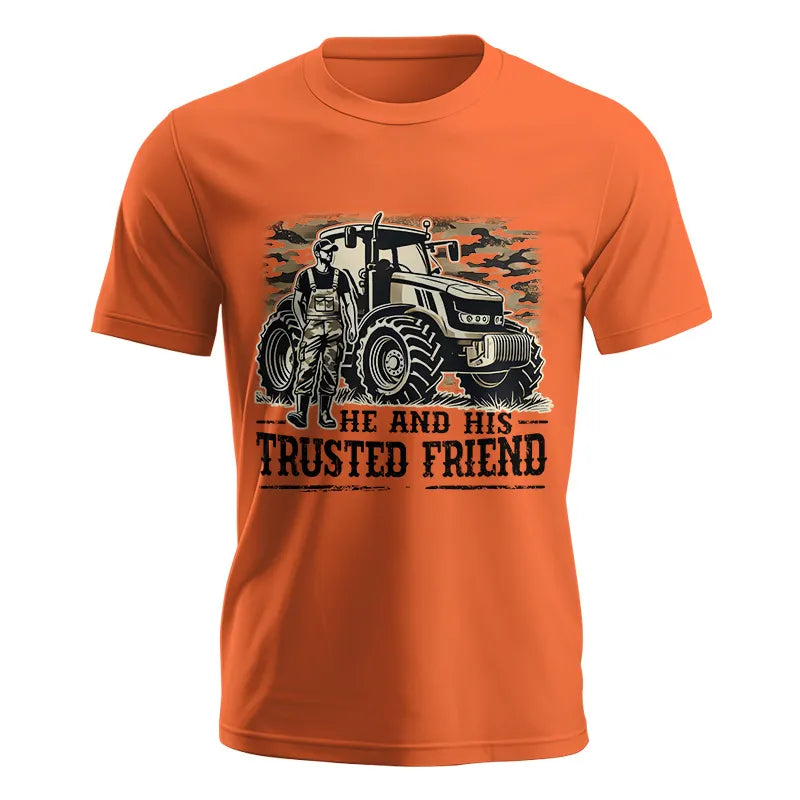 He and His Trusted Friend - Unisex Jersey Short Sleeve Tee