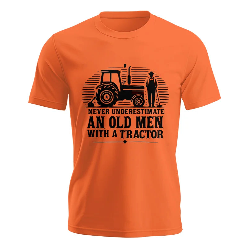 Image of Never Underestimate An Old Men With A Tractor - Unisex Jersey Short Sleeve Tee