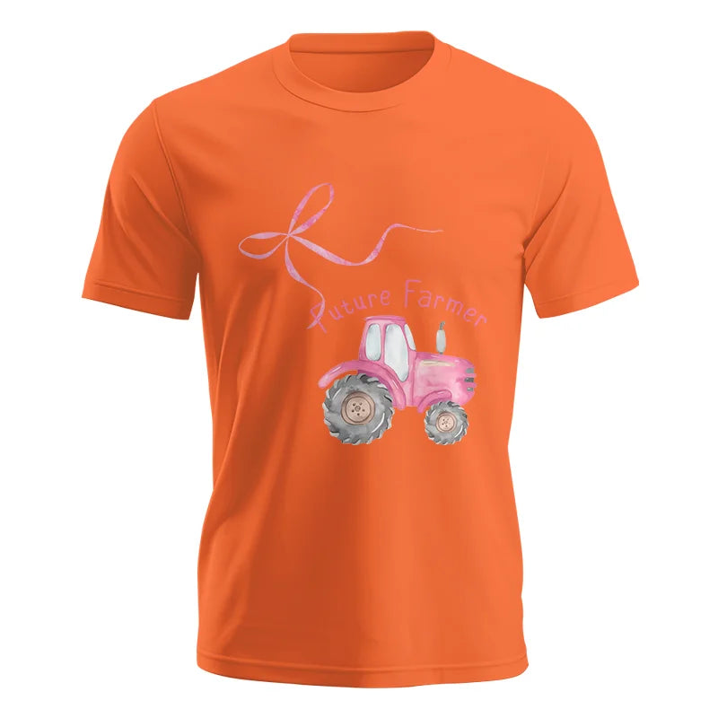 Pink Bow Cute Tractor - Unisex Jersey Short Sleeve Tee