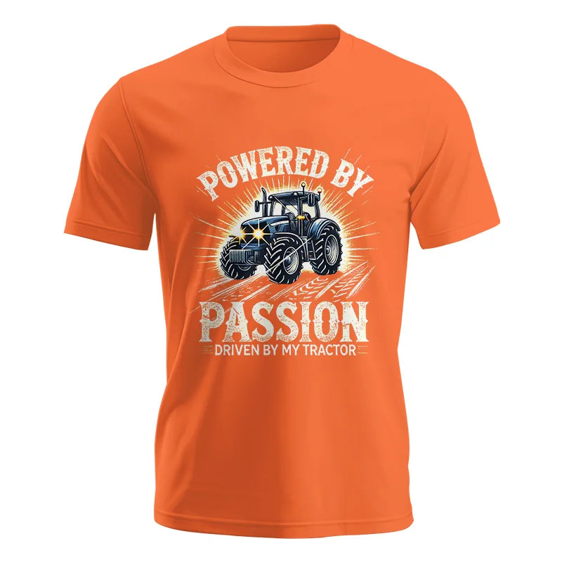 Powered By Passion Driven By My Tractor - Unisex Jersey Short Sleeve Tee