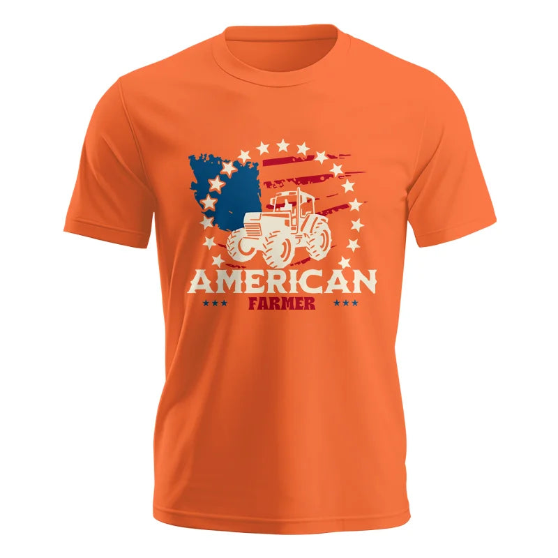 Image of Proud To Be An American Farmer Citizen Veteran - Unisex Jersey Short Sleeve Tee