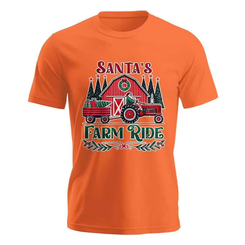 Santa's Farm Ride 1 - Unisex Jersey Short Sleeve Tee