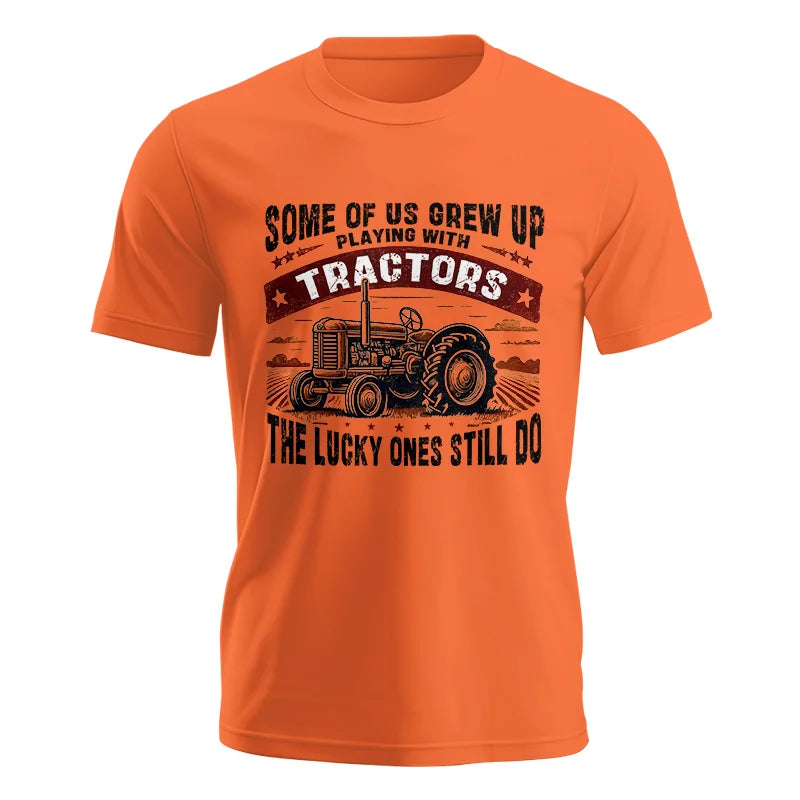 Some Of Us Grew Up Playing With Tractors 2 - Unisex Jersey Short Sleeve Tee