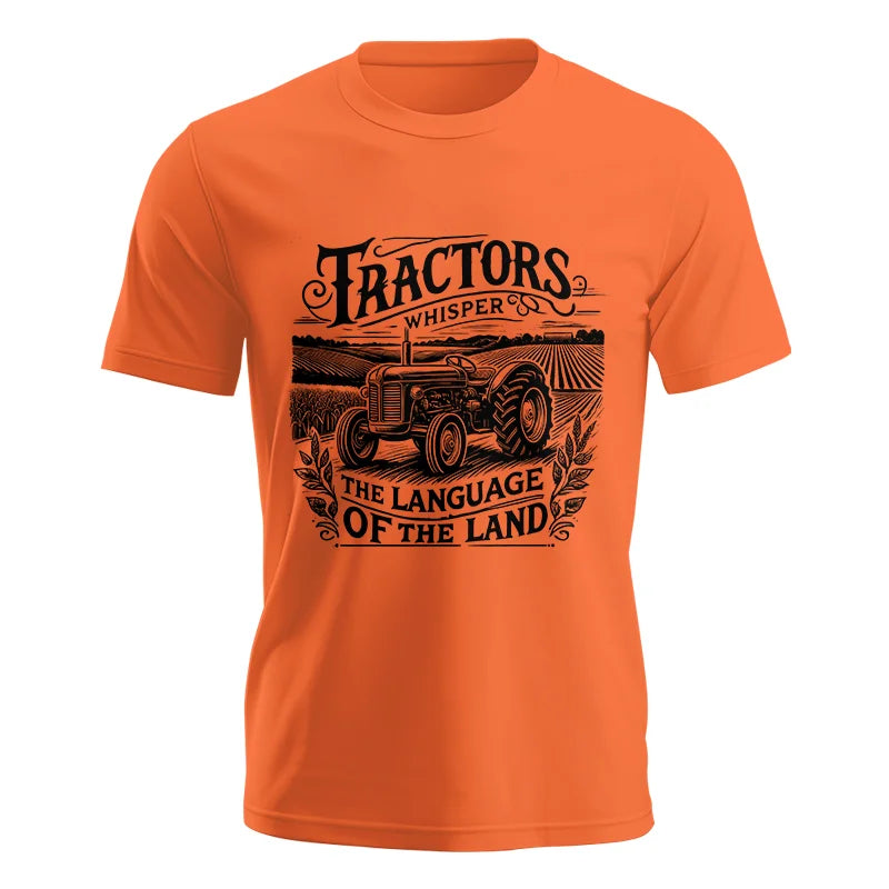 Tractors Whisper The Language Of The Land 1 - Unisex Jersey Short Sleeve Tee