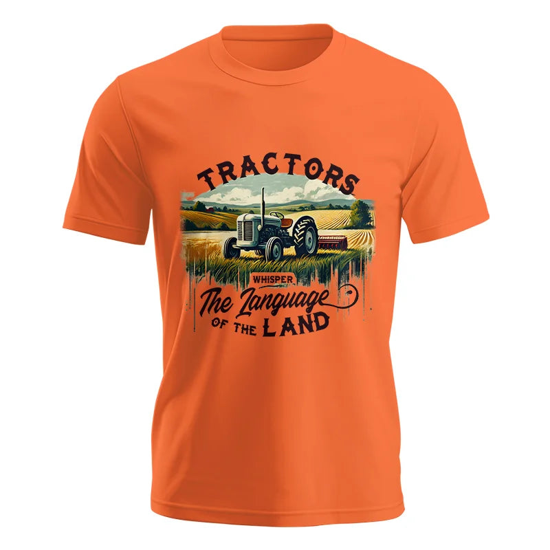 Tractors Whisper The Language Of The Land 2 - Unisex Jersey Short Sleeve Tee