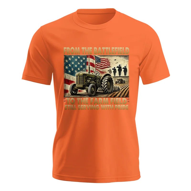 Veteran Farmer From The Battlefield To The Farm Field 1 - Unisex Jersey Short Sleeve Tee