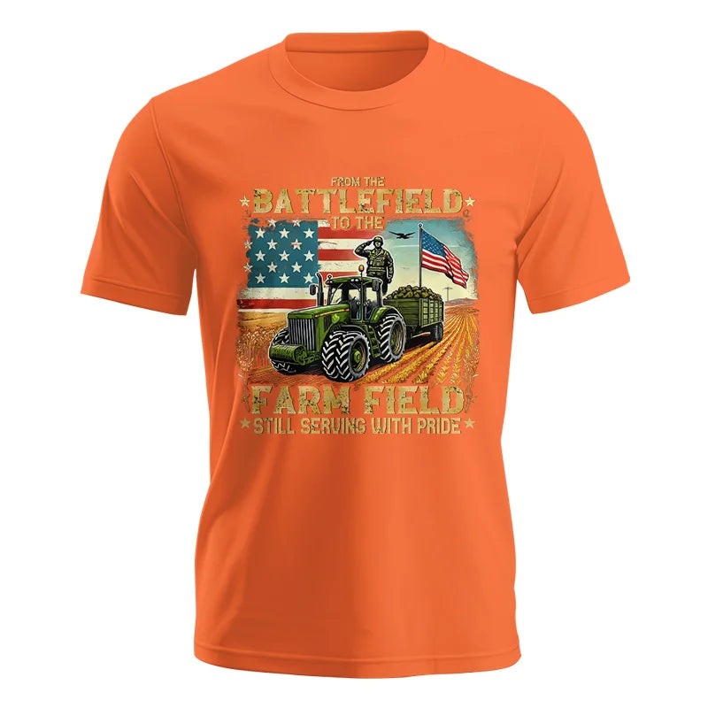 Veteran Farmer From The Battlefield To The Farm Field 2 - Unisex Jersey Short Sleeve Tee