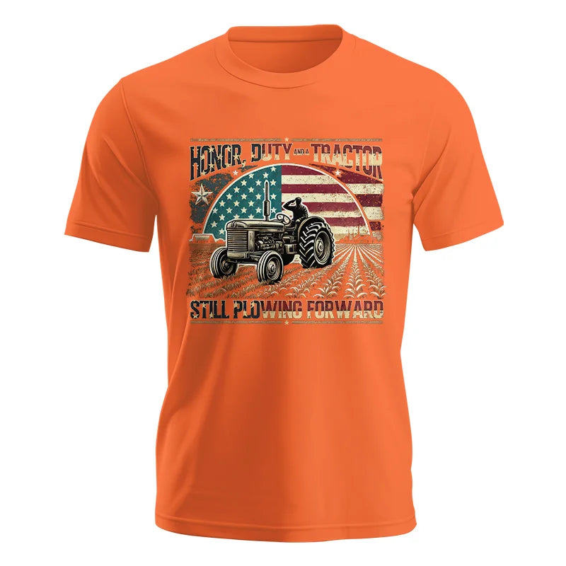 Veteran Farmer Honor Duty And A Tractor 1 - Unisex Jersey Short Sleeve Tee