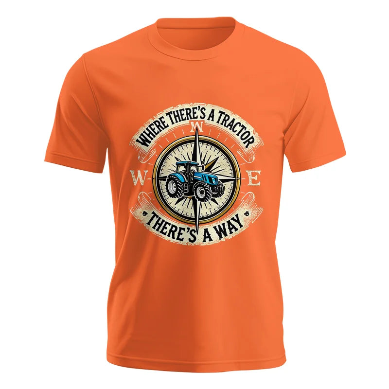 Image of Where There's A Tractor There's A Way - Unisex Jersey Short Sleeve Tee