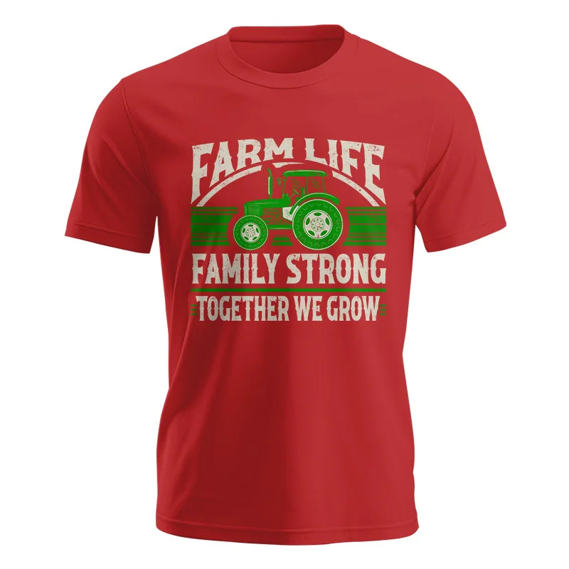 Image of Farm life Family Strong_Together We grow - Unisex Jersey Short Sleeve Tee