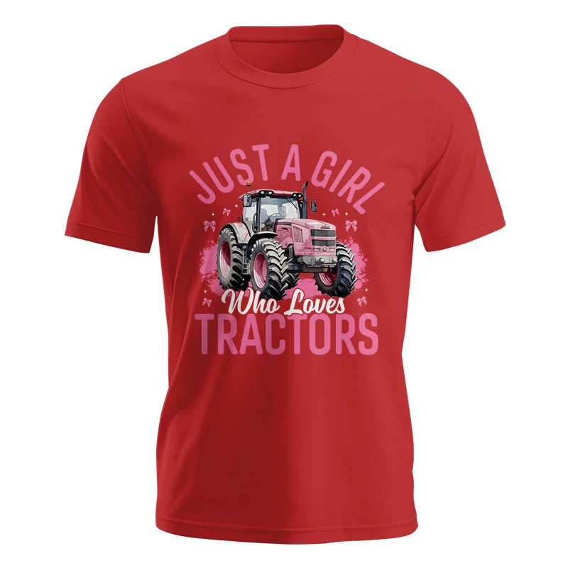 Just A Girl Who Loves Tractors 2 - Unisex Jersey Short Sleeve Tee