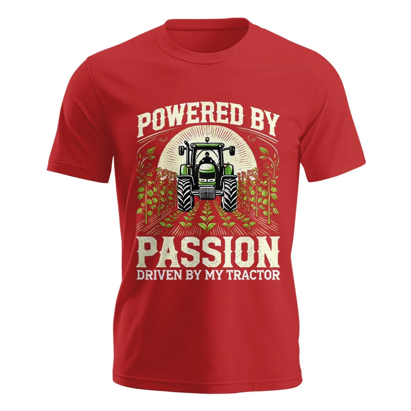 Image of Powered By Passion Driven By My Tractor 3 - Unisex Jersey Short Sleeve Tee