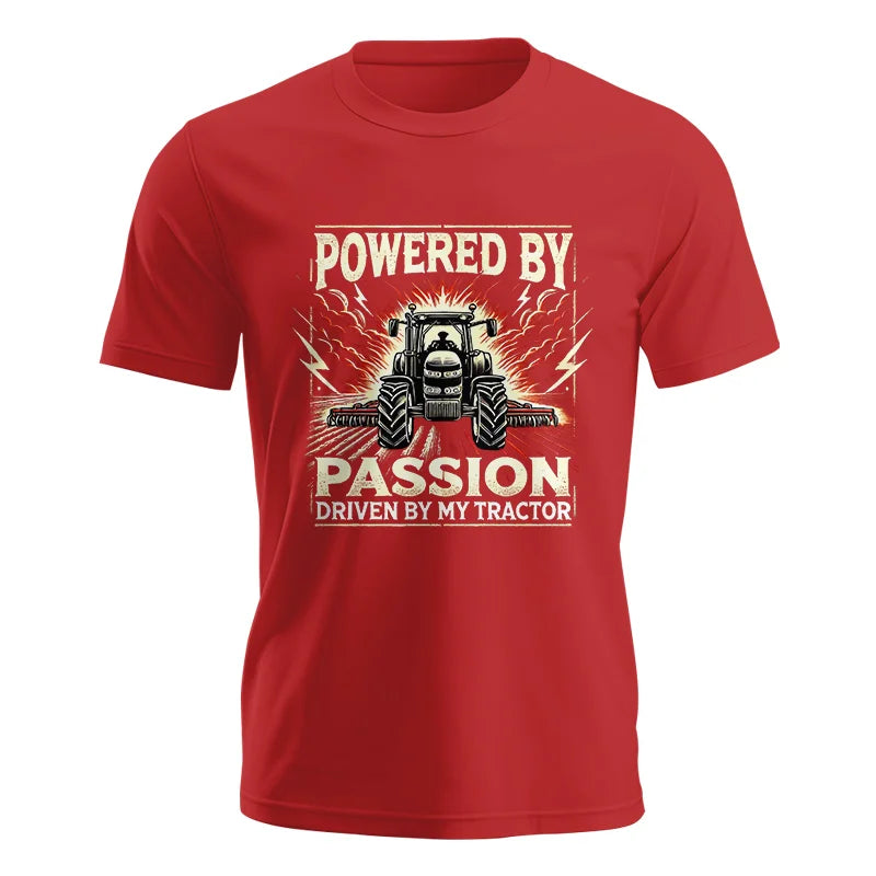 Image of Powered By Passion Driven By My Tractor 4 - Unisex Jersey Short Sleeve Tee