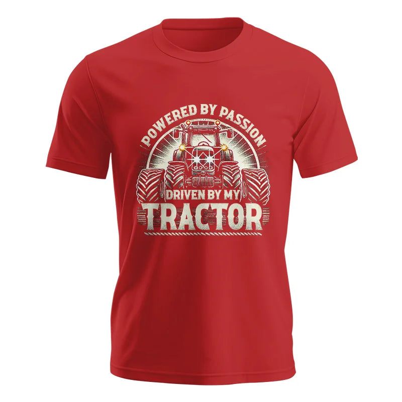 Image of Powered By Passion Driven By My Tractor 6 - Unisex Jersey Short Sleeve Tee