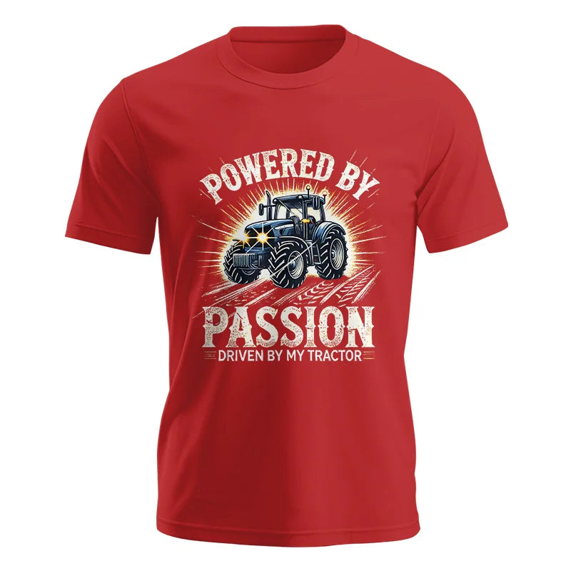 Powered By Passion Driven By My Tractor - Unisex Jersey Short Sleeve Tee