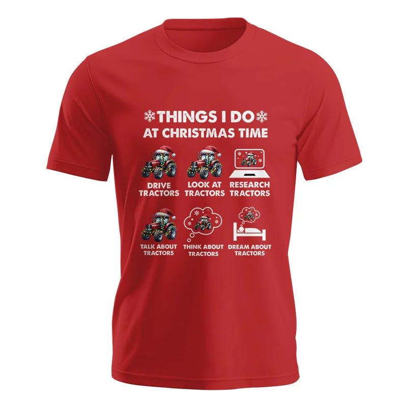 Things I Do At Christmas Time - Unisex Jersey Short Sleeve Tee