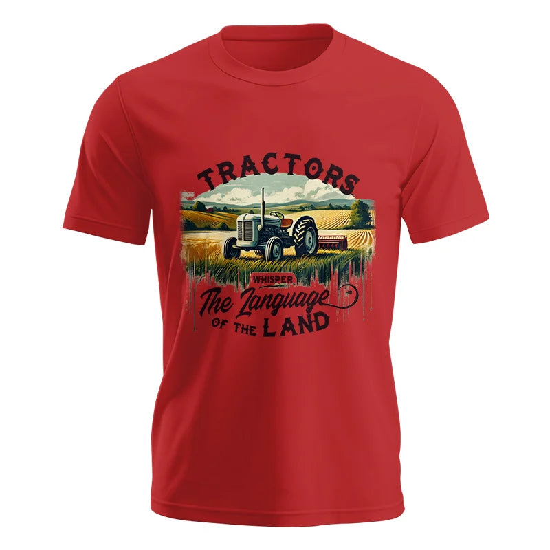 Image of Tractors Whisper The Language Of The Land 2 - Unisex Jersey Short Sleeve Tee