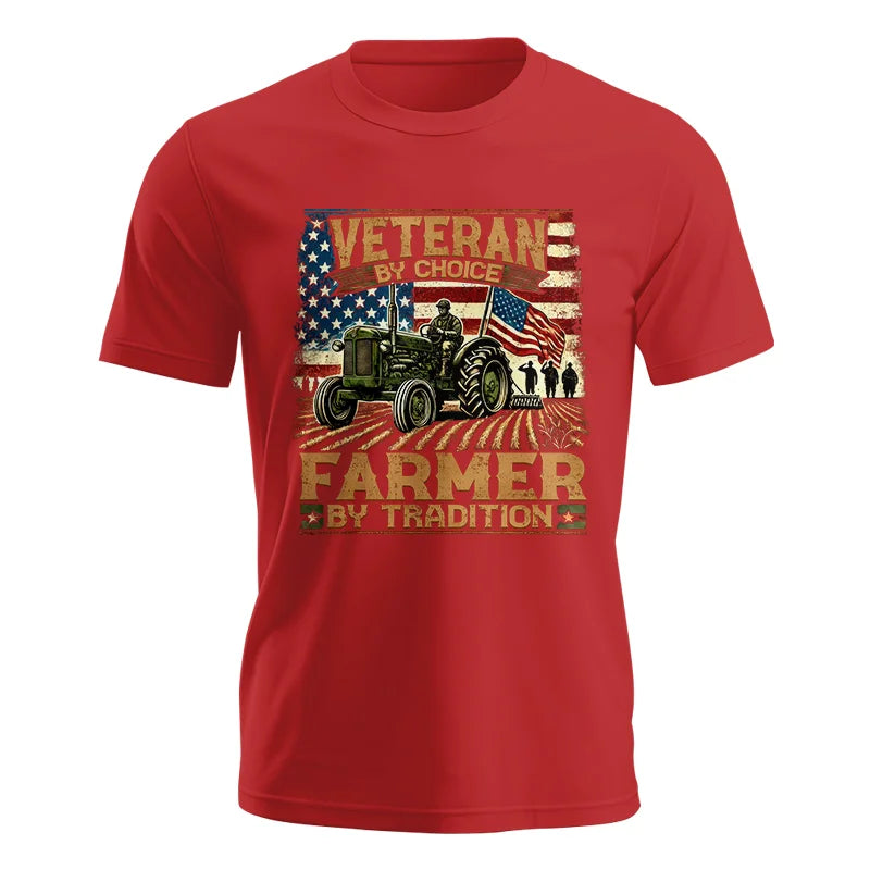 Veteran Farmer Veteran By Choice_Farmer By Tradition - Unisex Jersey Short Sleeve Tee